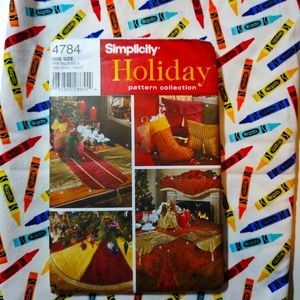 Simplicity 4784 Holiday Pattern Collection Uncut Factory Folded